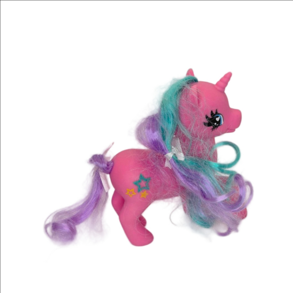 Girls Unbranded Unicorn Pony Doll Pink Purple One Size